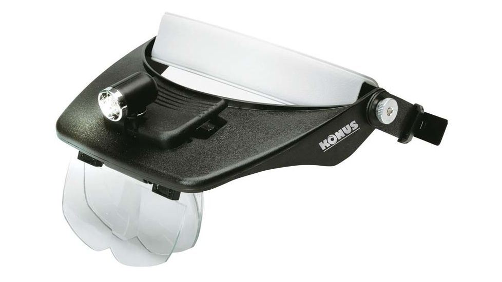 Konus Head Magnifier Loupe Illuminator 3805