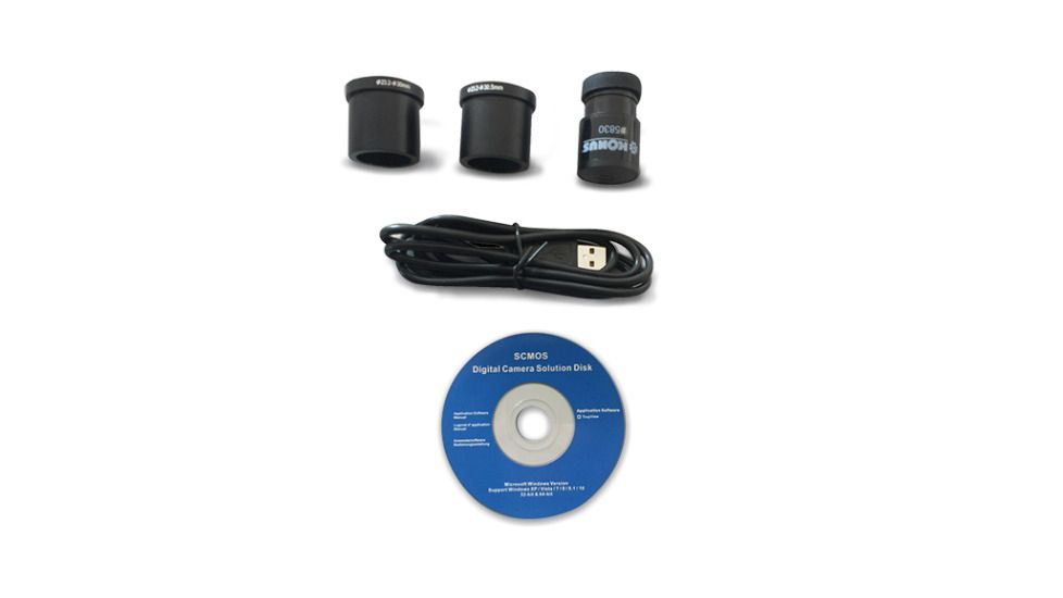 Konus Microvue Digital Eyepiece For Microscope - 1.3Mp Resolution, Black 5830 MICROVUE