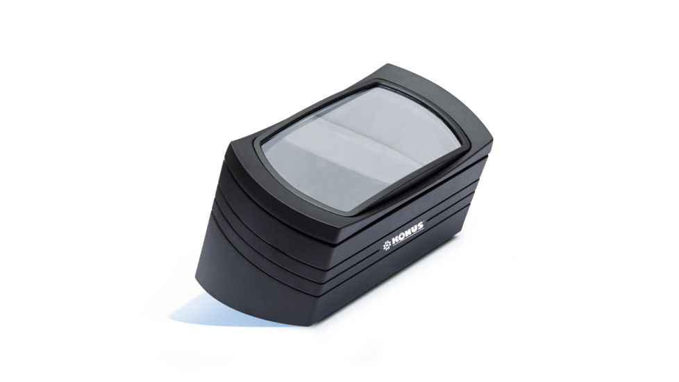 Konus READING 2.5x Tabletop Magnifier for Reading, Black, 120mm, 4.8in diameter - 2.5x power, 3364