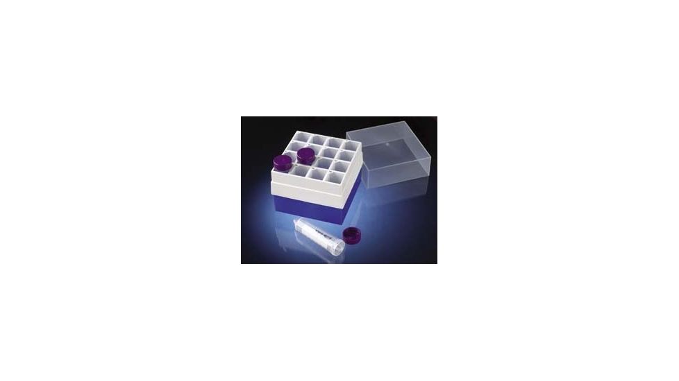Labcon 16-Place and 36-Place Freezer Storage Boxes for 50 mL and 15 mL Centrifuge Tubes 2703-220-000 36-Place Storage Box For 15 Ml Tubes