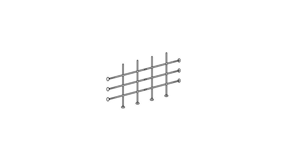 Labconco Distillation Grid Kits for Protector, Premier and XStream Fume Hoods, Labconco 9725205 Grid Kit For 1.5 m (5') Hoods