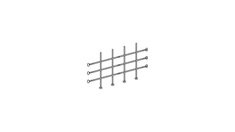 Labconco Distillation Grid Kits for Protector, Premier and XStream Fume Hoods, Labconco 9725200 Grid Kit For 2.4 m (8') Hoods