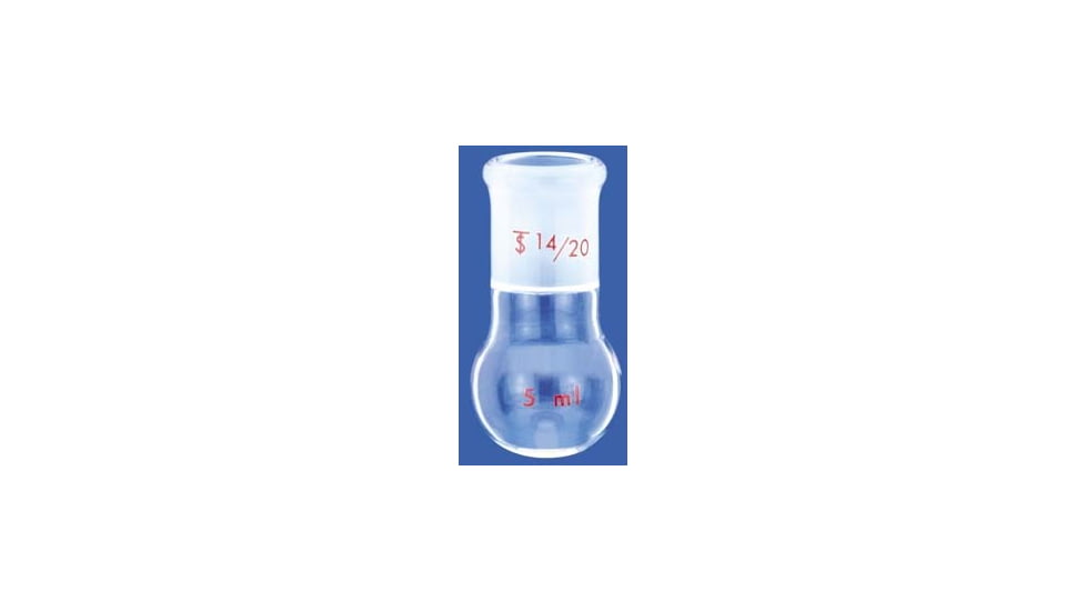 Labglass/Wilmad Flask Rnd Btm 1N 25ML 19/22 ML-1110-764
