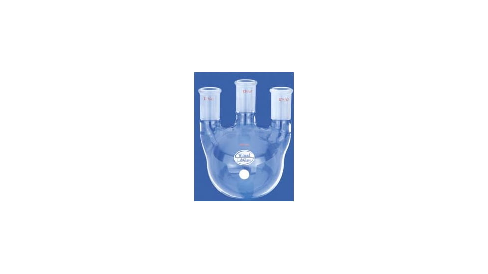 Labglass/Wilmad Flask Round Bottom 3NECK 250ML LG-7330-182