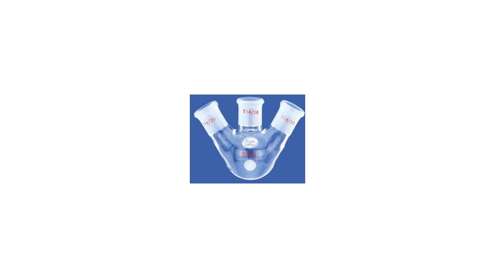 Labglass/Wilmad FLSK,RB,3N,25ML,19/22C,14/20S ML-1130-702