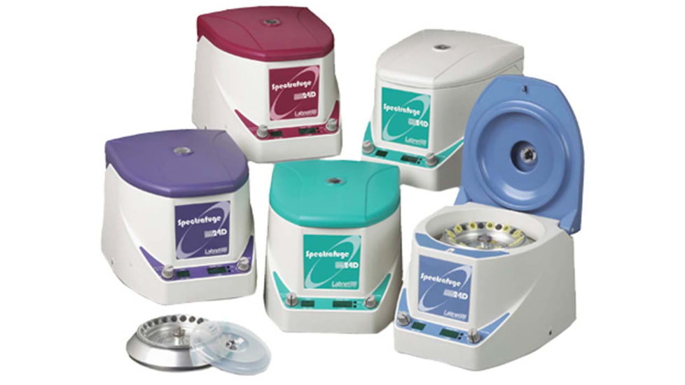 Labnet Spectrafuge 16M Complete, 18x1pt5ml Rotor, 120V, Teal Accents C0160-T