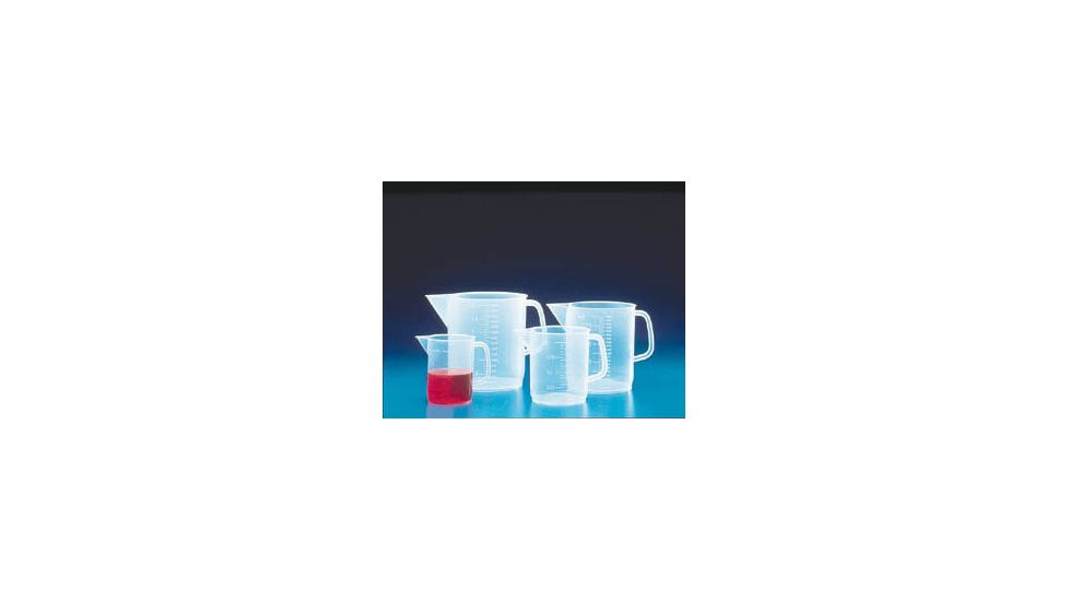 VWR Graduated Beaker with Handle, Low Form, Polypropylene K1157-VWR