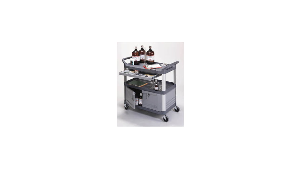 Lagasse Brothers Cart Utl Xtra OPN-SIDED Gray RCP 4091 GRA