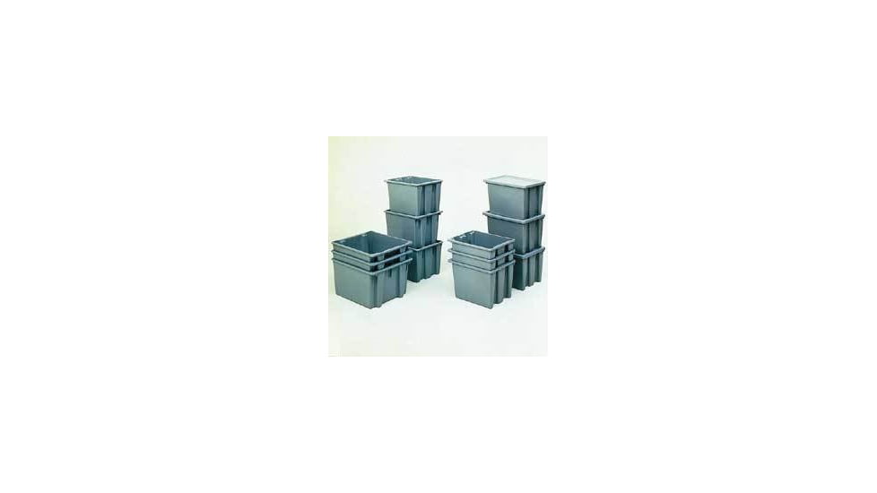Lagasse Brothers Palletote Box Gray 2.0CU Ft 1731-00-GRAY