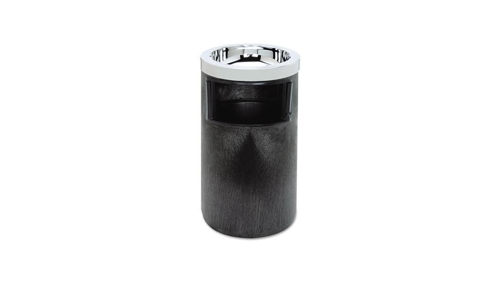 Lagasse Brothers Smoking Urn W/ASH/TRSH BLK/CHR 2586-00-BLA