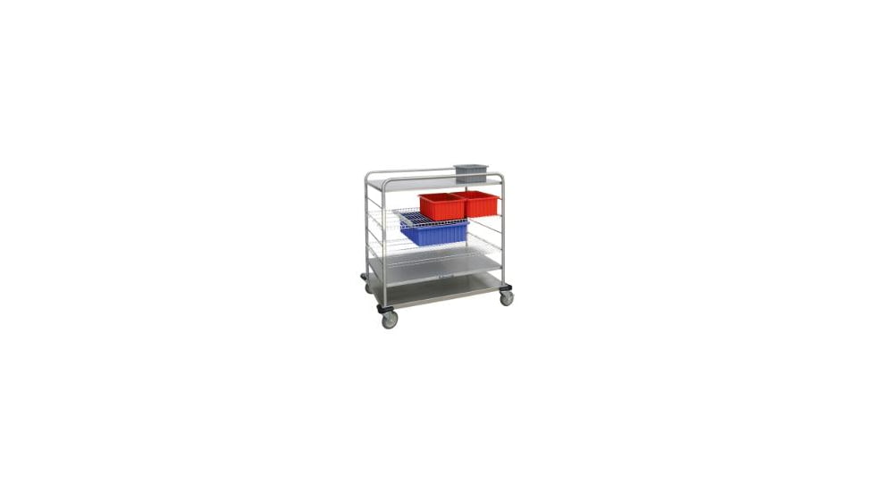 Lakeside Manufacturing Case Cart Solid Shelf W/dividr 7920SD, Unit EA