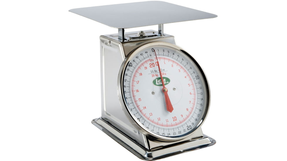 LEM Products 44 Pound Scale, Stainless Steel, 435