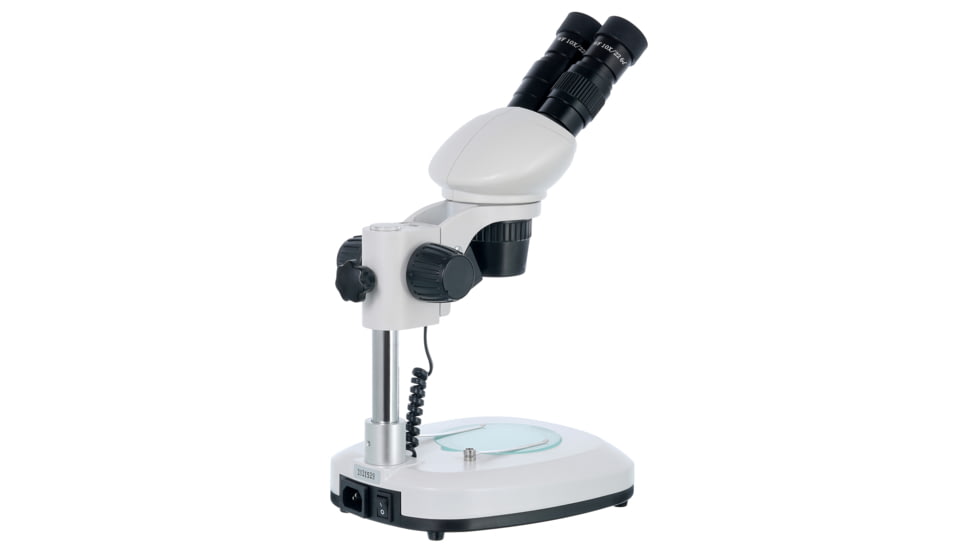 Levenhuk 20-40x 4ST Binocular Microscope, White, Middle, 76055