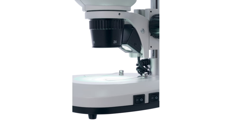 Levenhuk 20-40x 4ST Binocular Microscope, White, Middle, 76055