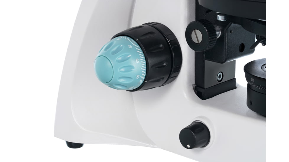 Levenhuk 40-1000x 500T POL Trinocular Microscope, White, Middle, 75427