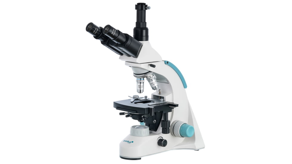 Levenhuk 40-1000x 900T Trinocular Microscope, White, Middle, 75430