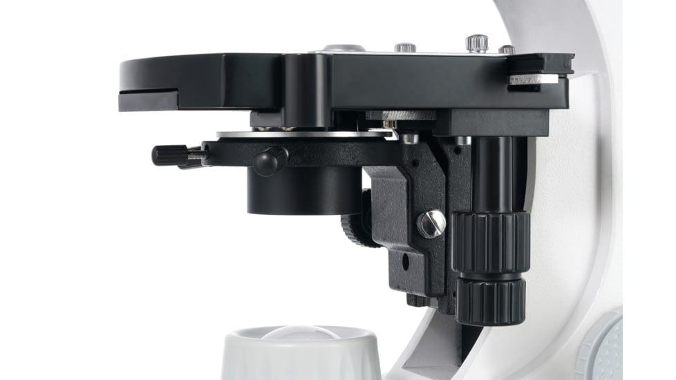 Levenhuk 40-1000x 950T DARK Trinocular Microscope, White, Middle, 75431