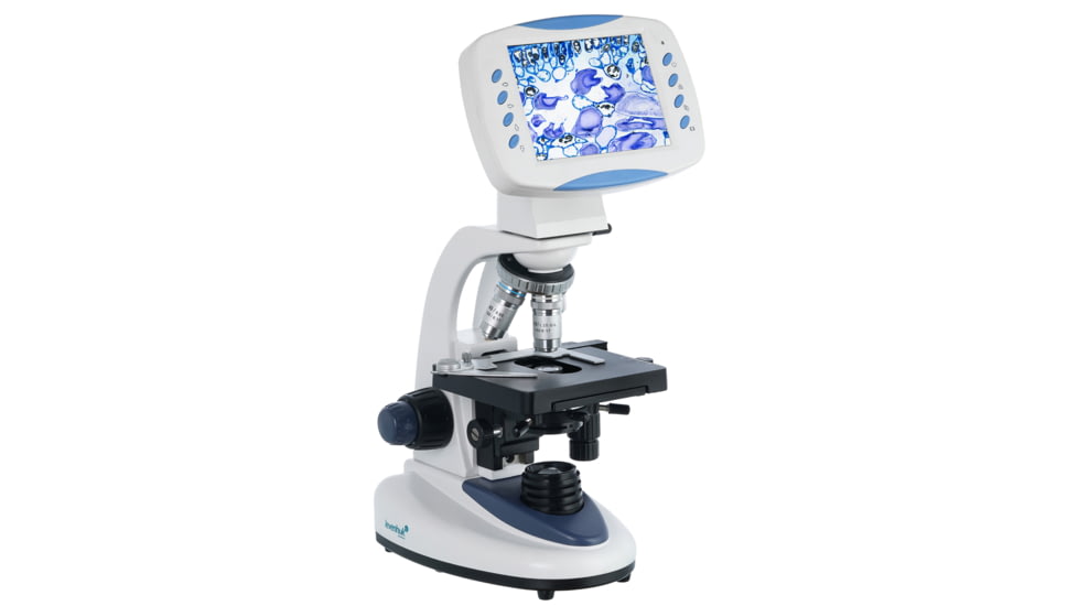 Levenhuk 40-2000x D90L LCD Digital Microscope, White, Middle, 75434