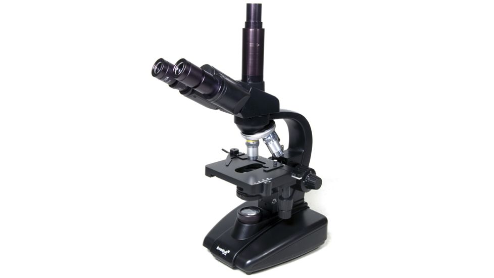 Levenhuk 670T Biological Trinocular Microscope, Black, Medium 35324