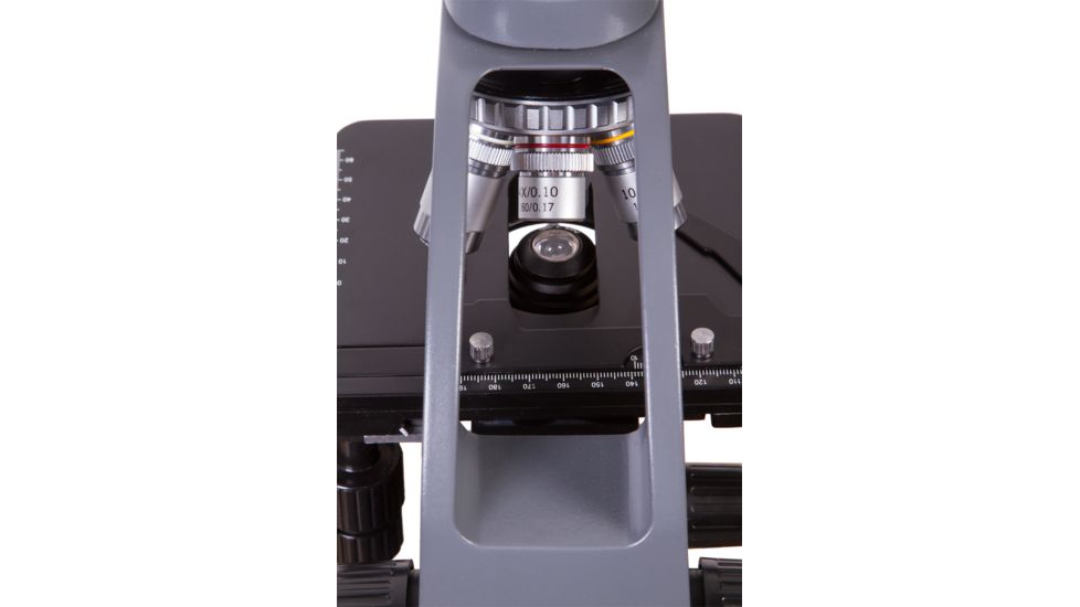 Levenhuk 700M Monocular Microscope, Grey, Medium 69655