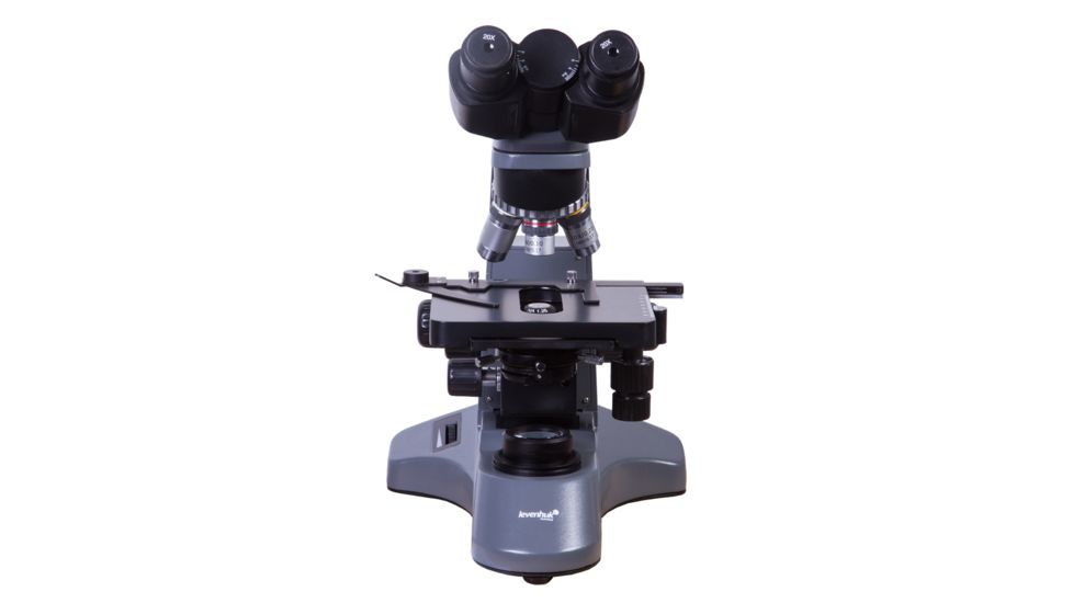 Levenhuk 720B Binocular Microscope, Grey, Medium 69656