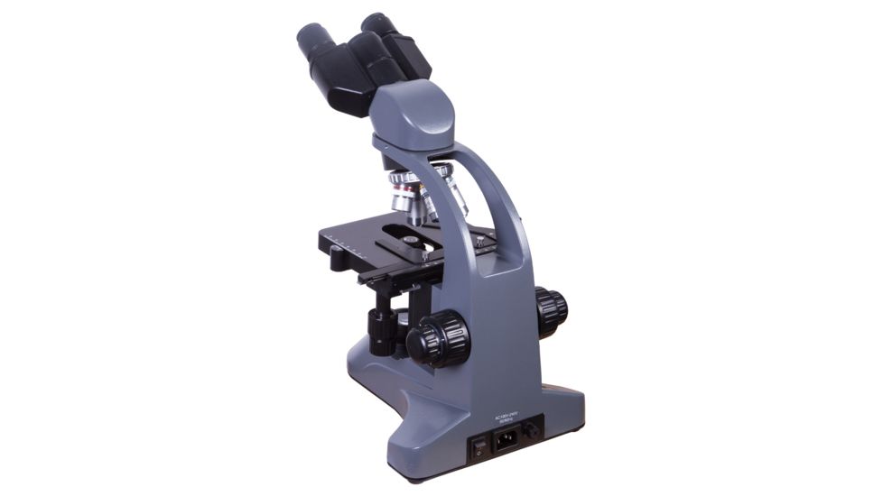 Levenhuk 720B Binocular Microscope, Grey, Medium 69656