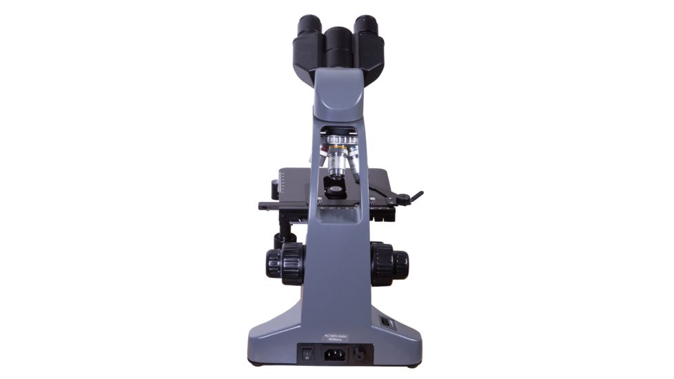 Levenhuk 720B Binocular Microscope, Grey, Medium 69656