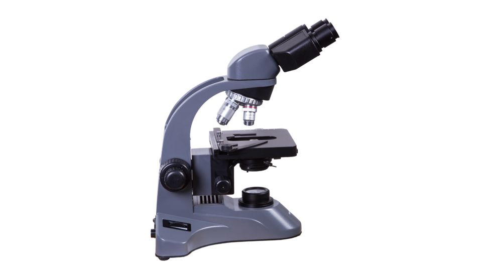 Levenhuk 720B Binocular Microscope, Grey, Medium 69656