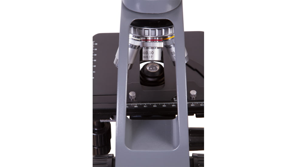 Levenhuk 720B Binocular Microscope, Grey, Medium 69656