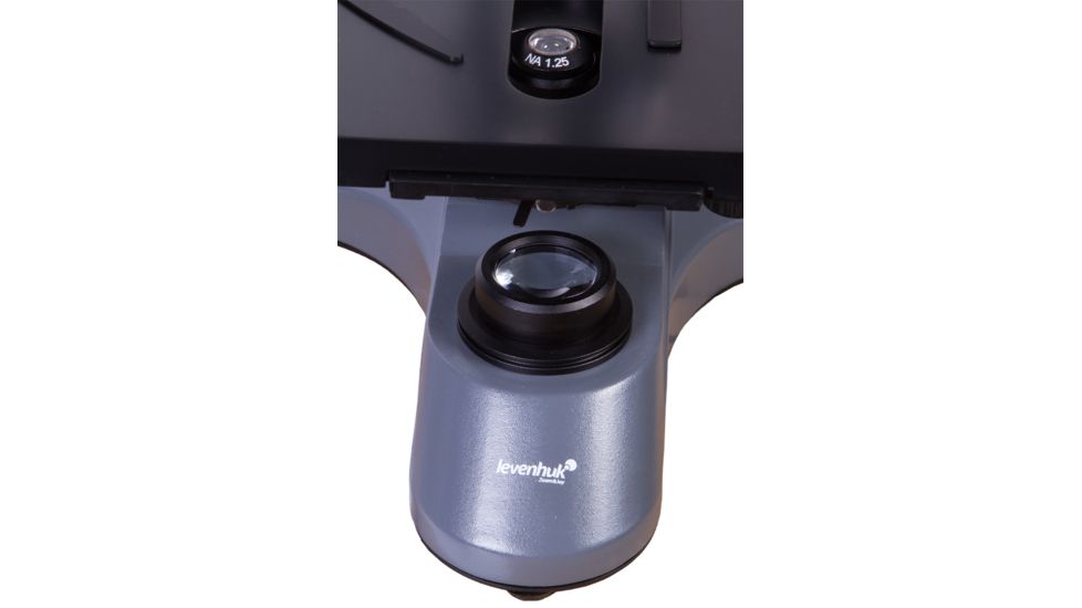 Levenhuk 720B Binocular Microscope, Grey, Medium 69656
