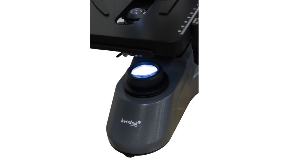 Levenhuk 720B Binocular Microscope, Grey, Medium 69656