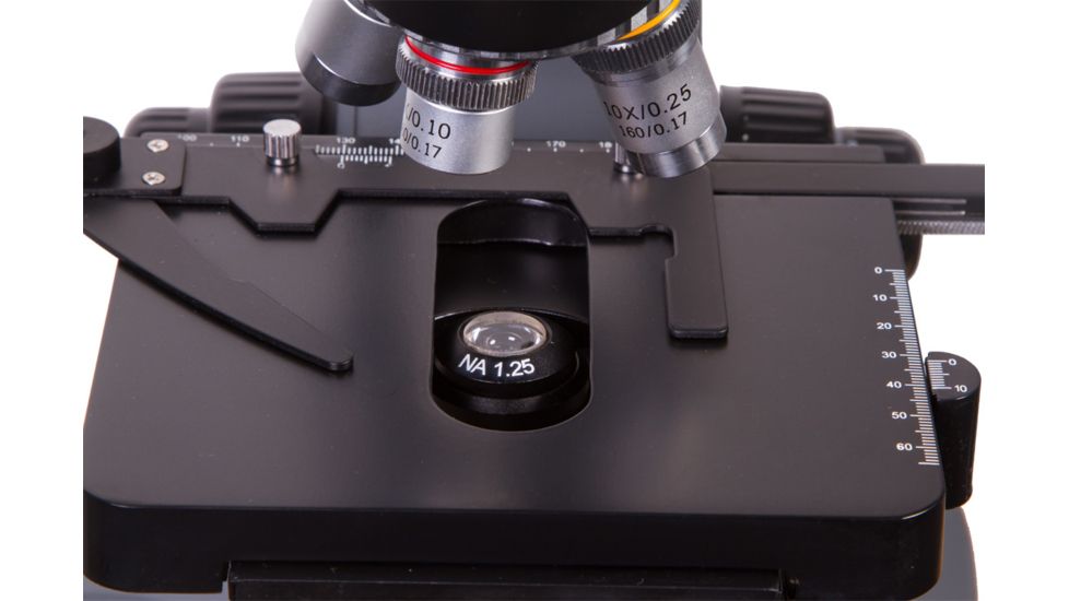 Levenhuk 720B Binocular Microscope, Grey, Medium 69656