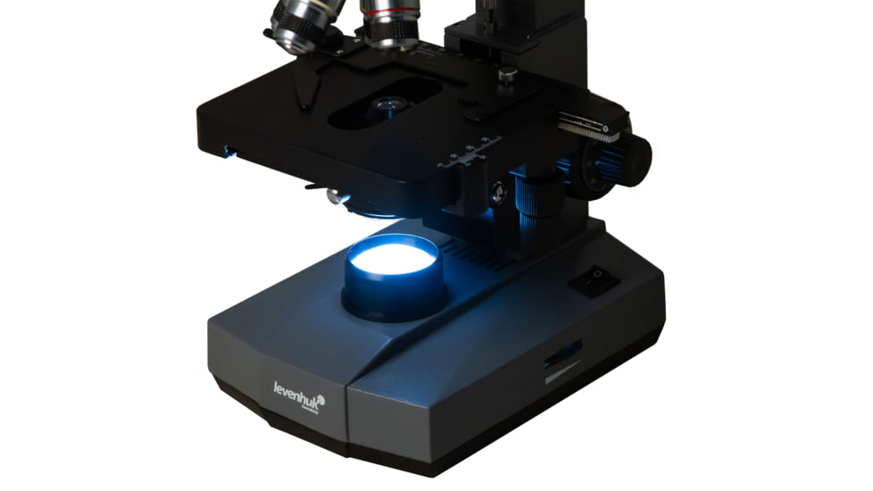 Levenhuk D320L PLUS 3.1M Digital Monocular Microscope, Optical Glass, 40-1600x, 23.2mm, Grey/Black, Middle, 73796