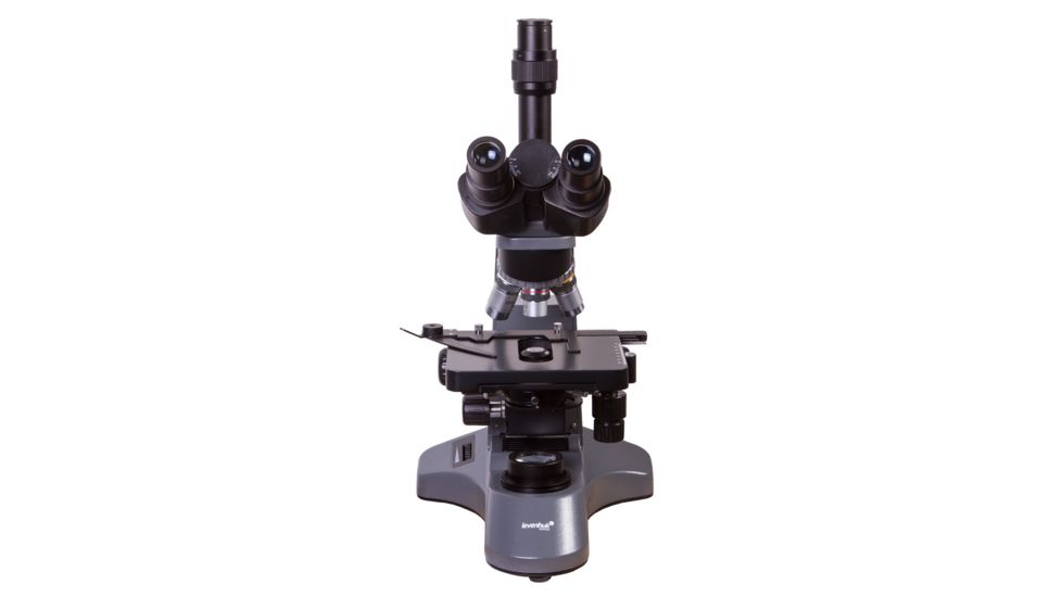 Levenhuk D740T 5.1M Digital Trinocular Microscope, Grey, Medium 69658