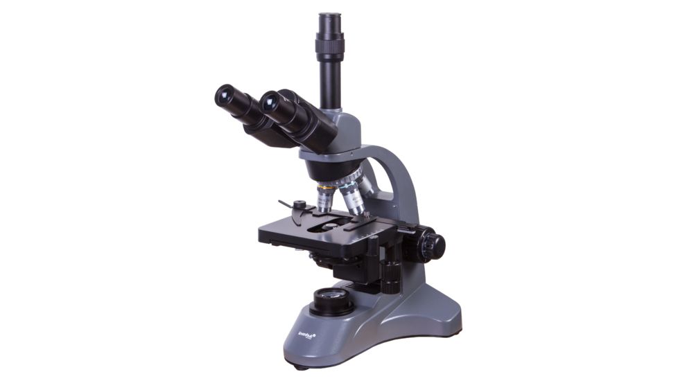 Levenhuk D740T 5.1M Digital Trinocular Microscope, Grey, Medium 69658