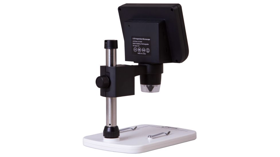 Levenhuk DTX 350 LCD Digital Microscope, Black/White, Middle, 74768