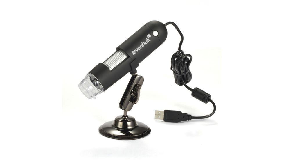 Levenhuk DTX 50 USB Digital Microscope,Black,20-400x,1.3MP Digital Camera 61021