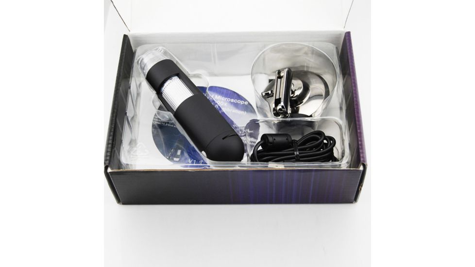 Levenhuk DTX 50 USB Digital Microscope,Black,20-400x,1.3MP Digital Camera 61021