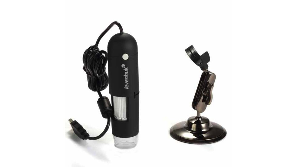 Levenhuk DTX 50 USB Digital Microscope,Black,20-400x,1.3MP Digital Camera 61021