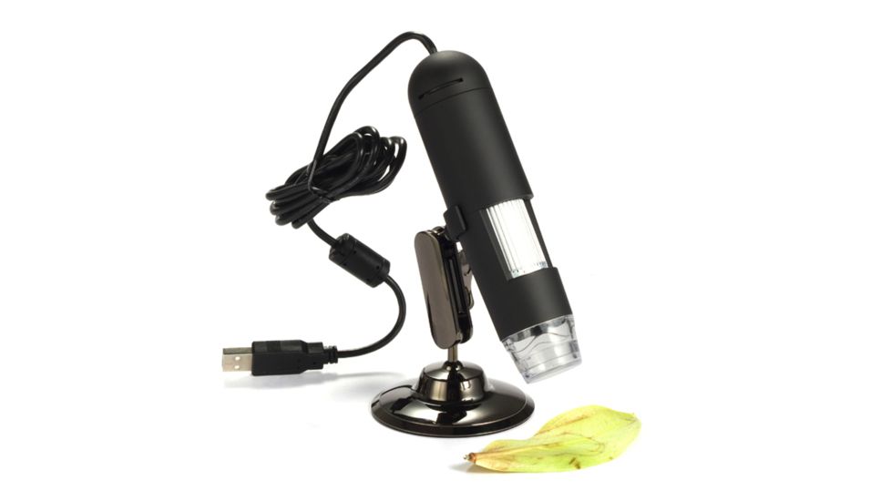 Levenhuk DTX 50 USB Digital Microscope,Black,20-400x,1.3MP Digital Camera 61021