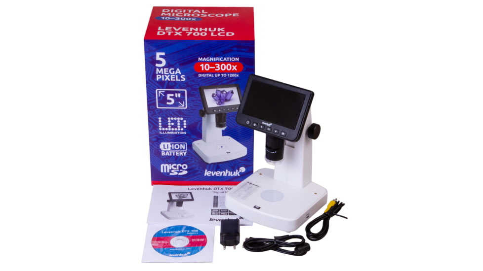 Levenhuk DTX 700 LCD 10 - 300x Digital Microscope 75075