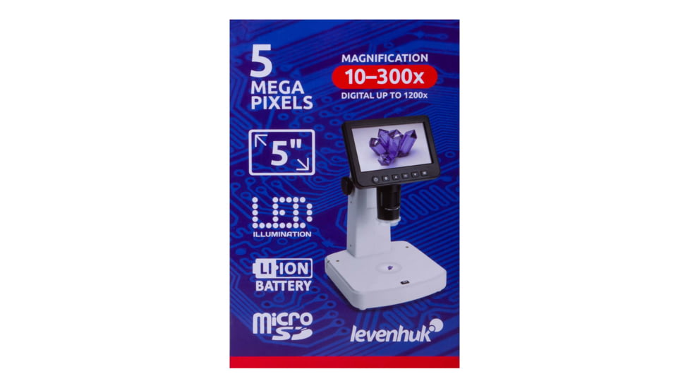 Levenhuk DTX 700 LCD 10 - 300x Digital Microscope 75075