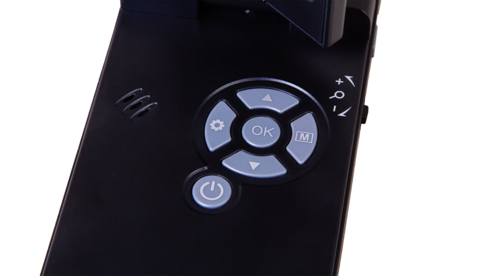Levenhuk DTX 700 Mobi Digital Microscope, Optical Glass, 10-300x, 0-100mm, Black, Middle, 75076