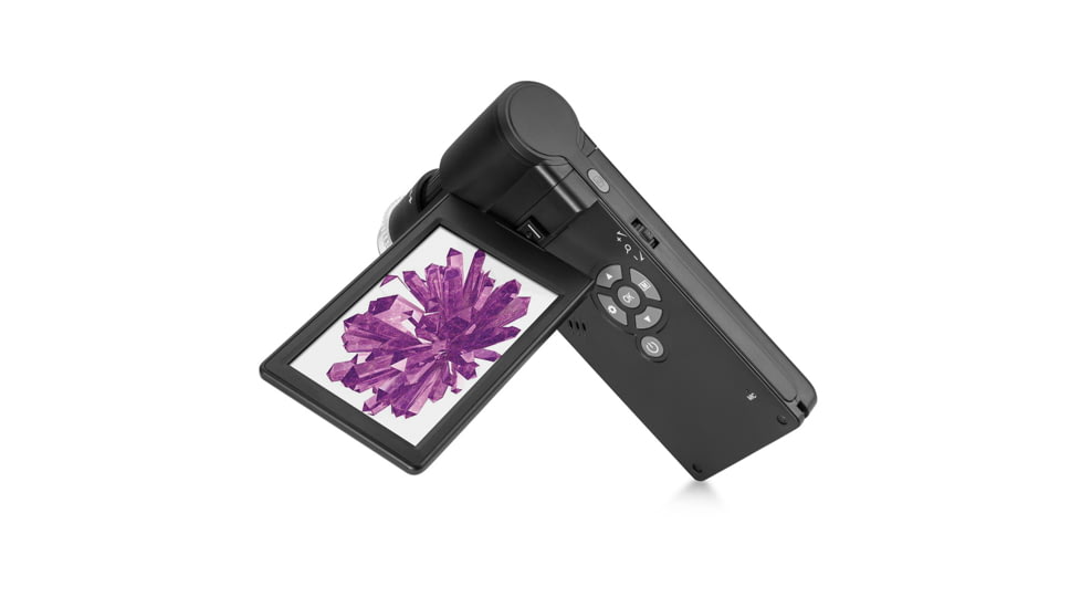 Levenhuk DTX 700 Mobi Digital Microscope, Optical Glass, 10-300x, 0-100mm, Black, Middle, 75076