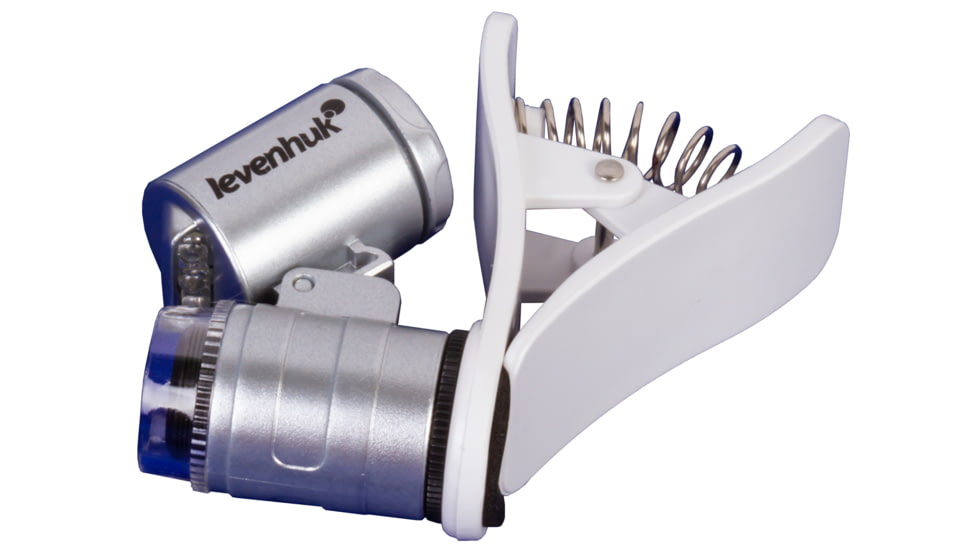 Levenhuk Zeno Cash ZC4 Pocket Microscope, White, Small, 74108