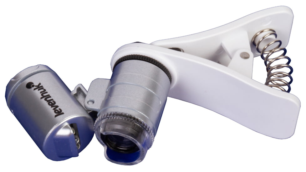 Levenhuk Zeno Cash ZC4 Pocket Microscope, White, Small, 74108