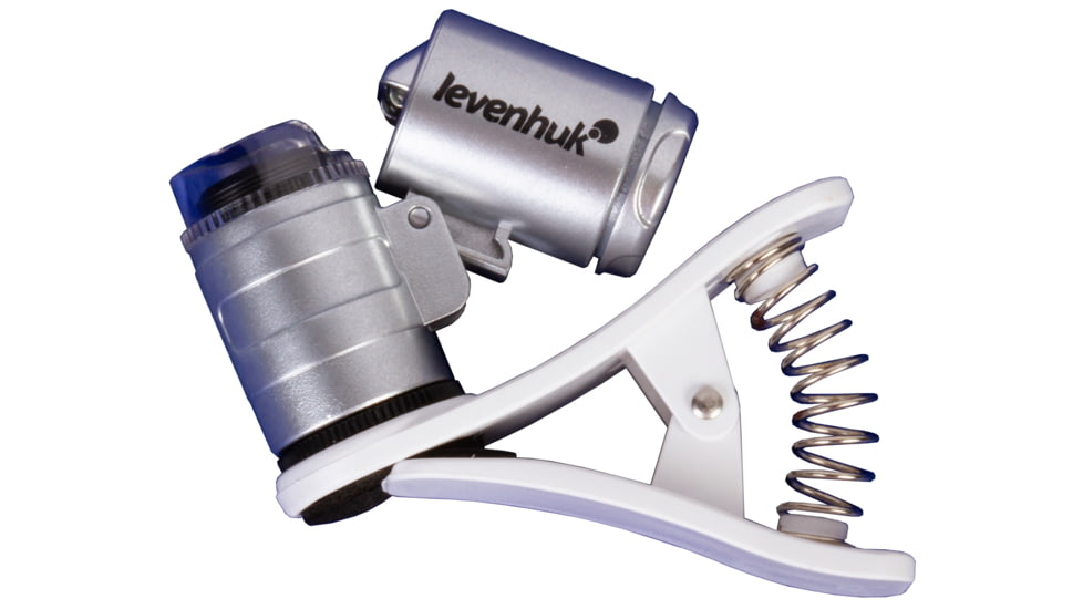 Levenhuk Zeno Cash ZC4 Pocket Microscope, White, Small, 74108