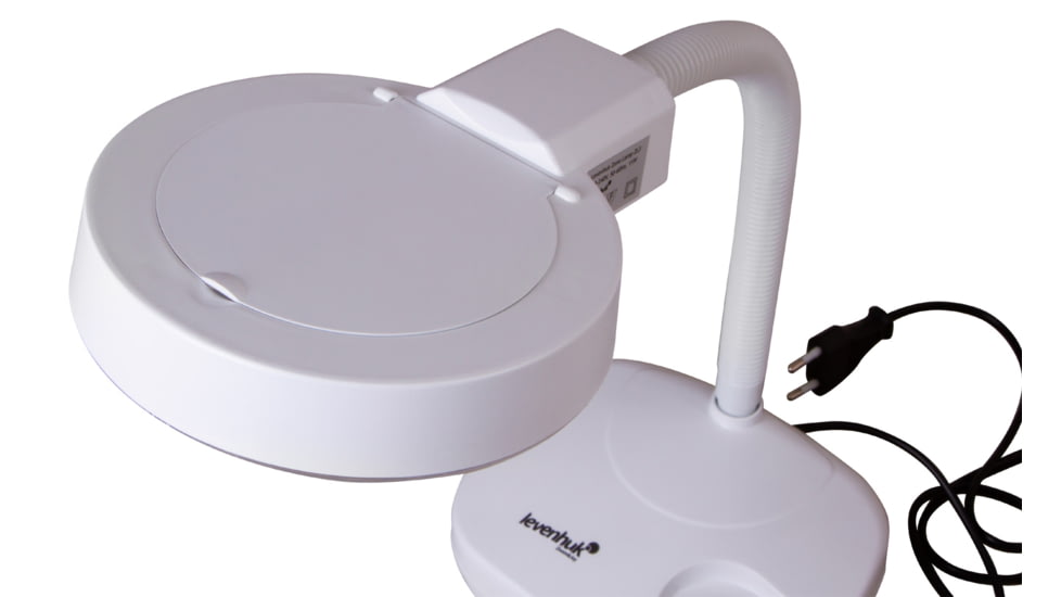 Levenhuk Zeno Lamp ZL3 LUM Magnifier, White, Small, 74078