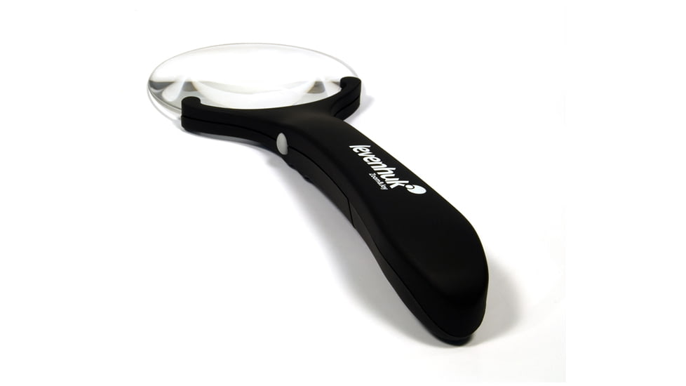 Levenhuk Zeno LED Magnifier Loupe, 88-21 mm, Black, Medium 38115