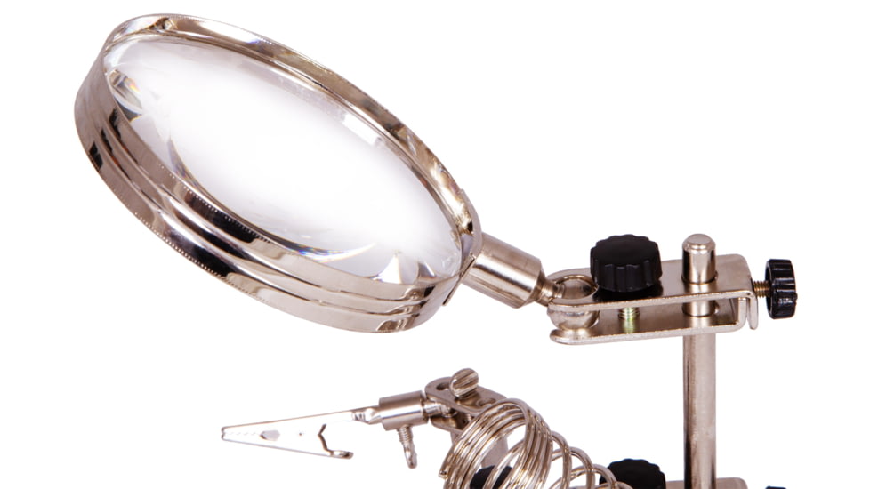 Levenhuk Zeno Refit ZF17 Magnifier, Black/Silver, Small, 74075